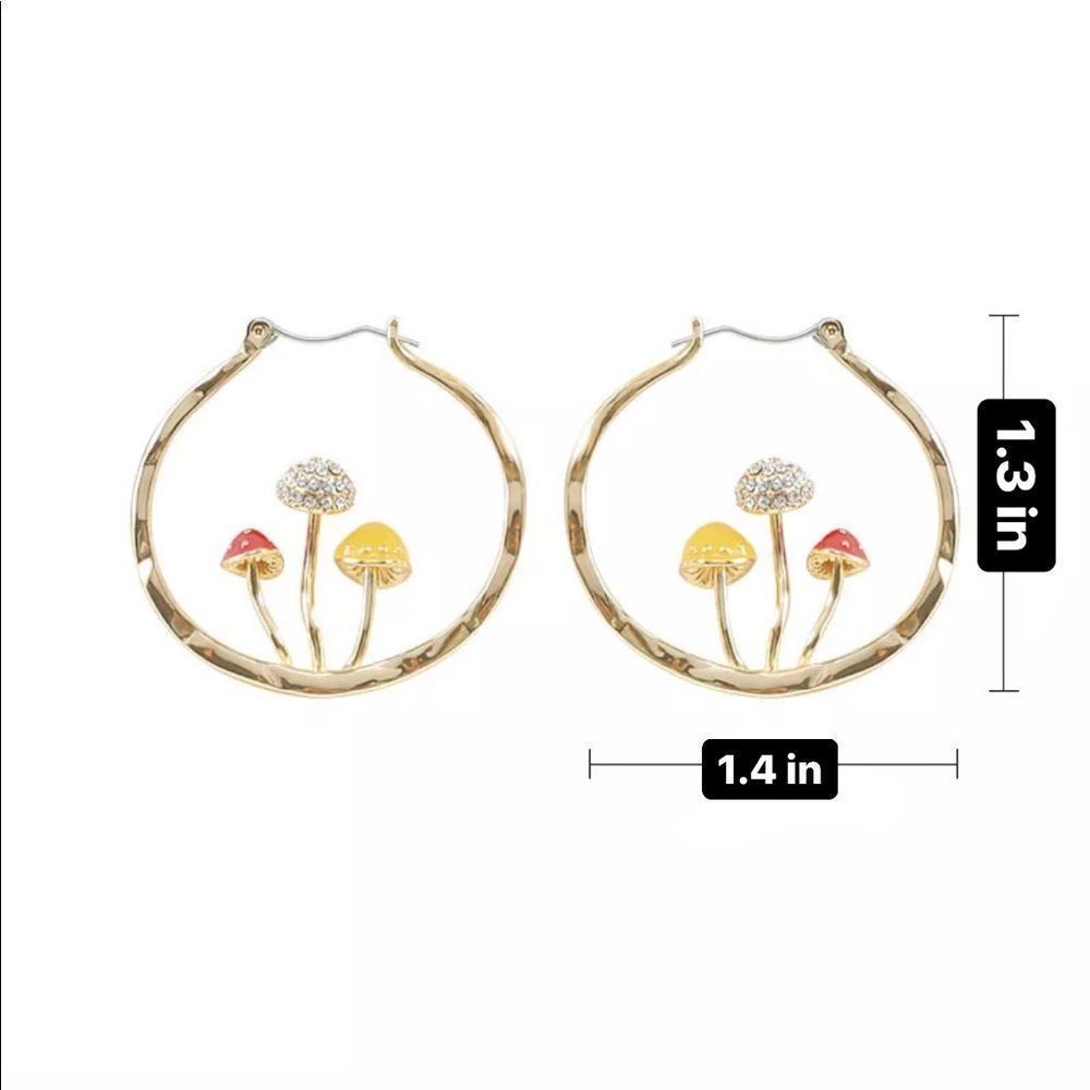Mushroom 🍄 hoops - Picture 3 of 5